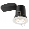 Saxby 61059 Fixed GU10 Fire Downlight White